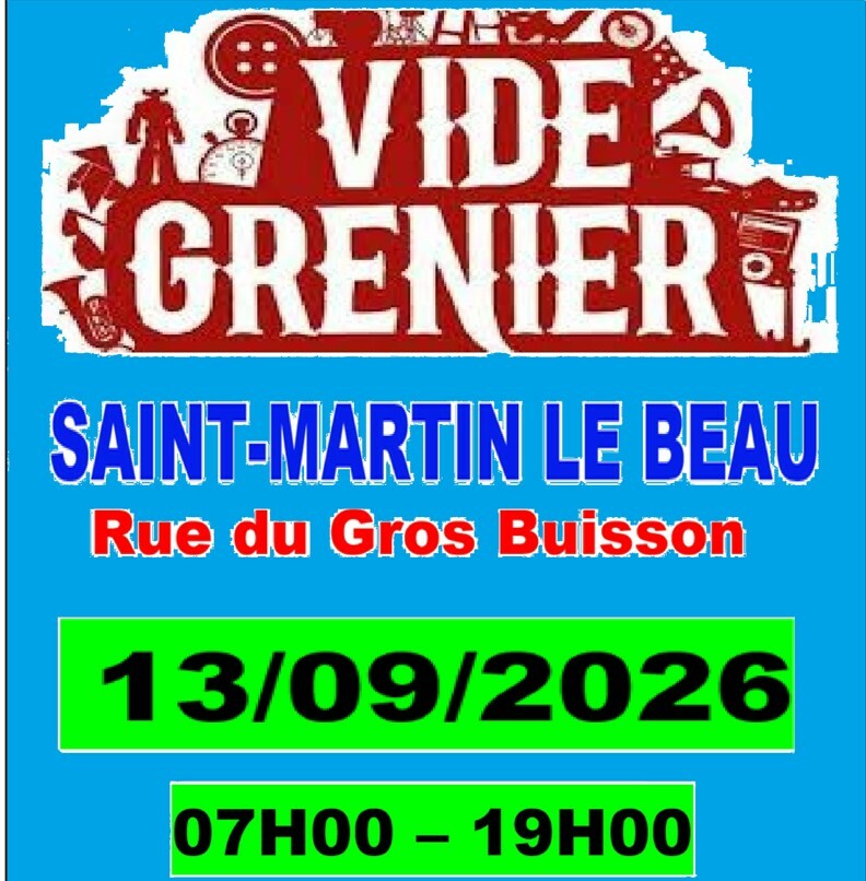 VIDE-GRENIERS 2026 DU TCSMB