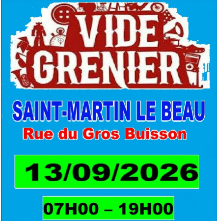VIDE-GRENIERS 2026 DU TCSMB